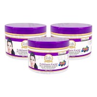 PACK 3 EXFOLIANTE FACIAL FRUTOS DEL BOSQUE 283G NEVADA